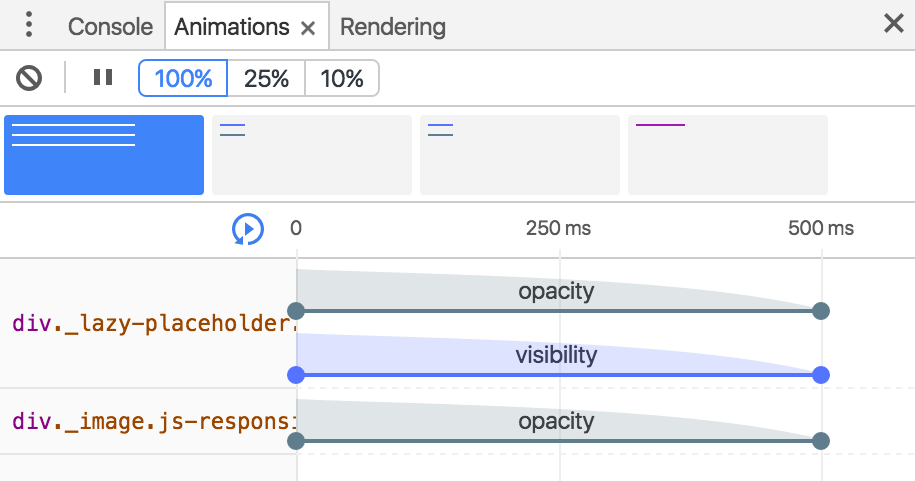 アニメーション インスペクター