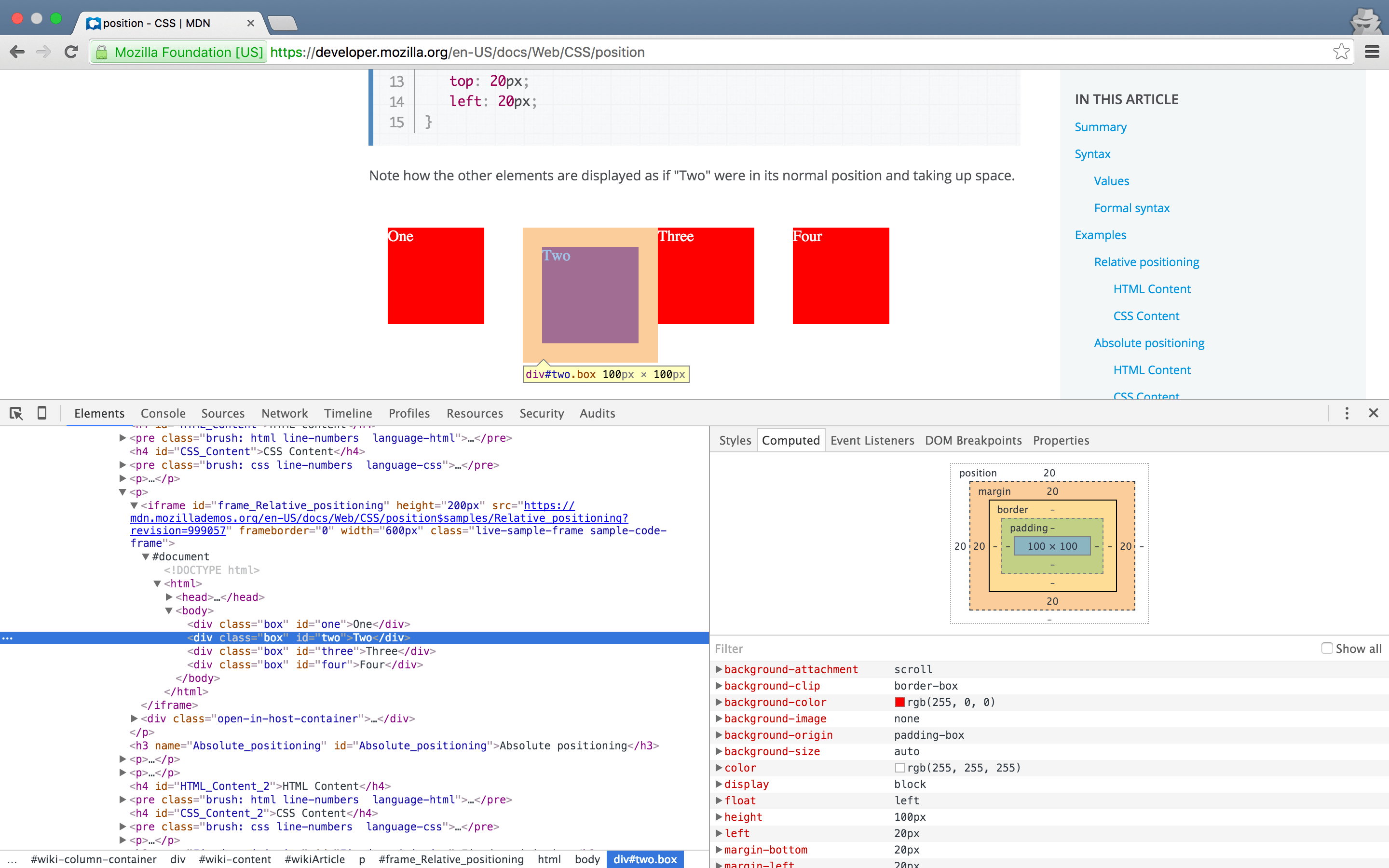 非靜態計算元素