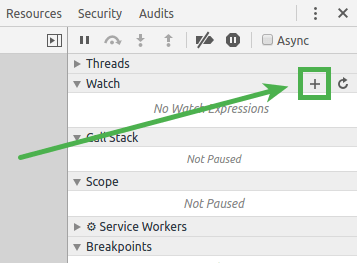 添加到觀察列表按鈕