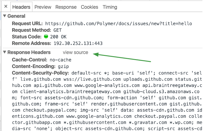 visualizar código do cabeçalho