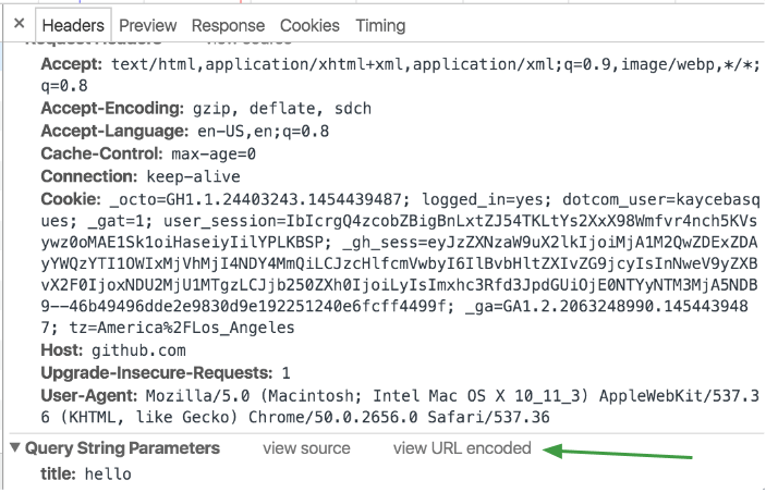 visualizar URL criptografado